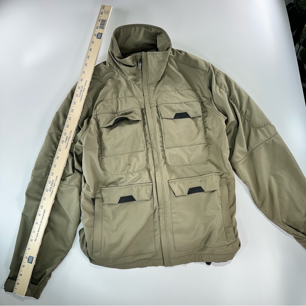 Columbia Winter Snow Jacket Insulated Utility Green Mens Small - Picture 14 of 15